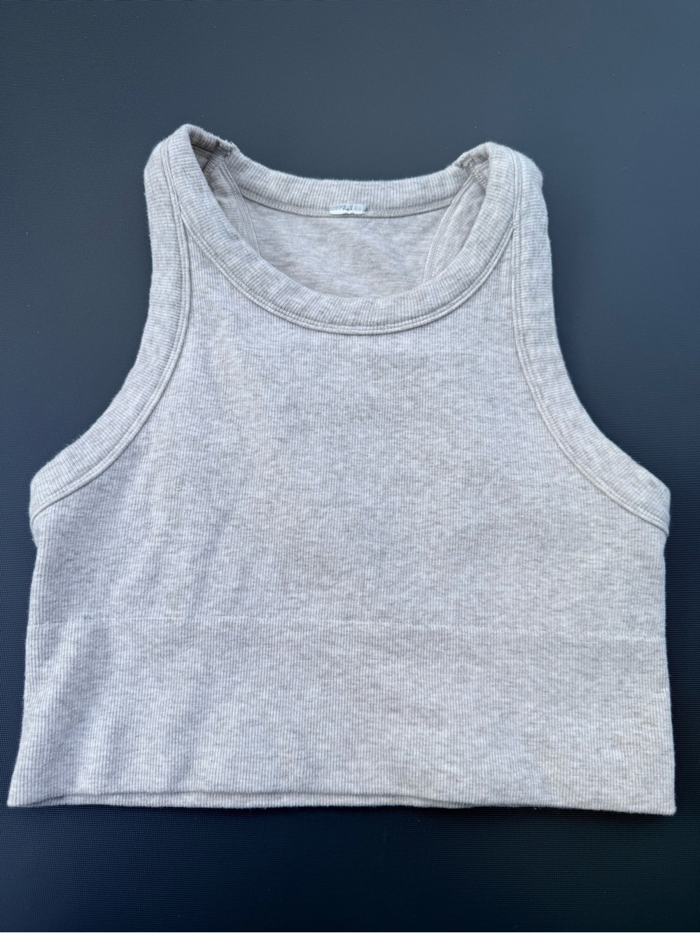 Alo Yoga Crop Ribbed Tank Top